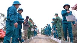 Quân, dân đồng lòng xây “lũy thành” nơi biên giới